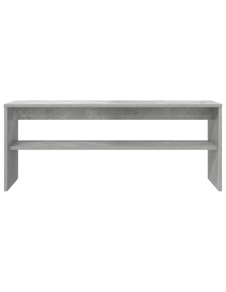 Mobile TV Grigio cemento 100 x 30 x 40 cm Legno multistrato