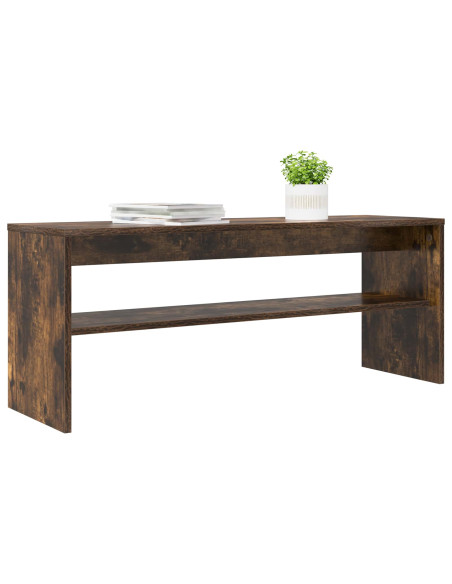 Mobile TV Rovere fumé 100 x 30 x 40 cm Legno multistrato