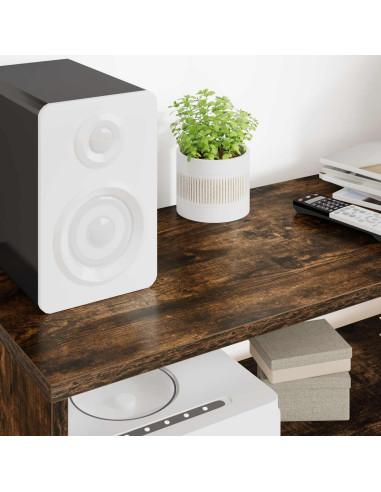 Mobile TV Rovere fumé 100 x 30 x 40 cm Legno multistrato