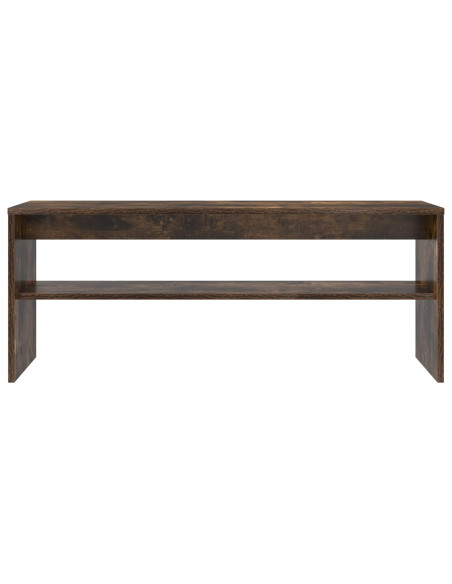 Mobile TV Rovere fumé 100 x 30 x 40 cm Legno multistrato