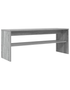 Mobile TV Grigio Sonoma 100 x 30 x 40 cm Legno multistrato 2