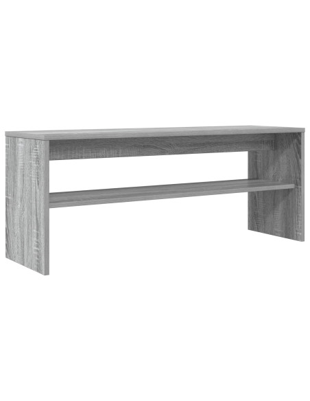 Mobile TV Grigio Sonoma 100 x 30 x 40 cm Legno multistrato