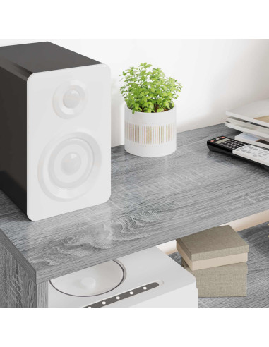 Mobile TV Grigio Sonoma 100 x 30 x 40 cm Legno multistrato