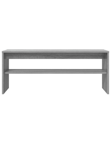 Mobile TV Grigio Sonoma 100 x 30 x 40 cm Legno multistrato