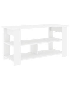 Supporto TV Bianco 100 x 40 x 50 cm 2