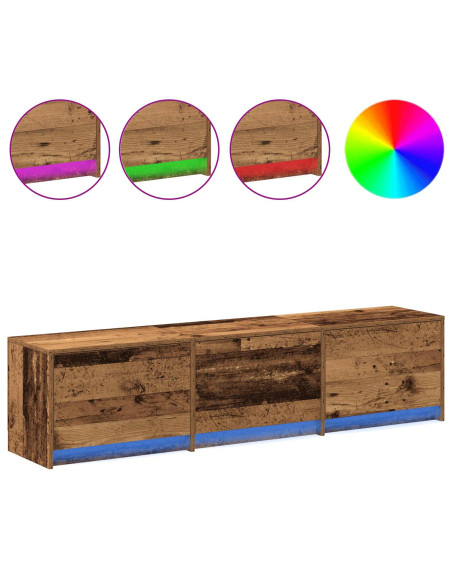 Mobile TV Legno vecchio 165 x 34 x 40 cm Legno multistrato