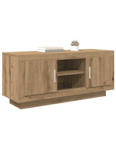 Mobile TV Rovere artigianale 102 x 35 x 45 cm Legno multistrato