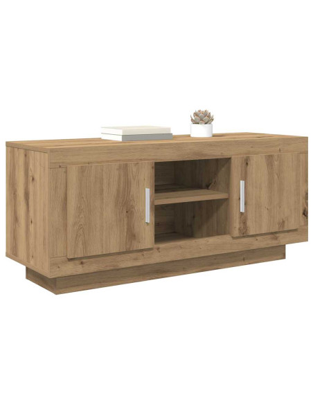 Mobile TV Rovere artigianale 102 x 35 x 45 cm Legno multistrato