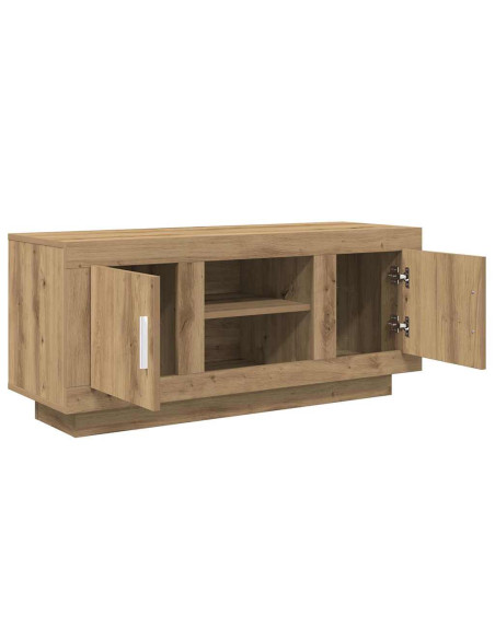 Mobile TV Rovere artigianale 102 x 35 x 45 cm Legno multistrato
