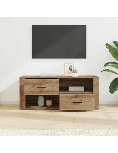 Mobile TV Rovere artigianale 100 x 35 x 40 cm Legno multistrato