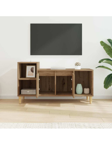 Mobile TV Rovere artigianale 100 x 35 x 55 cm Legno multistrato