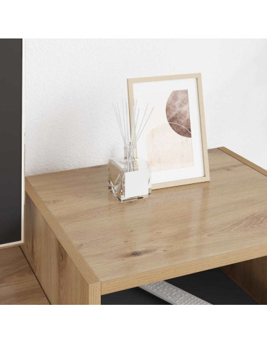 Mobile TV Rovere artigianale 160 x 35 x 55 cm Legno multistrato