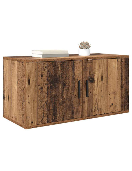 Mobile TV da parete Legno vecchio 80 x 34,5 x 40 cm