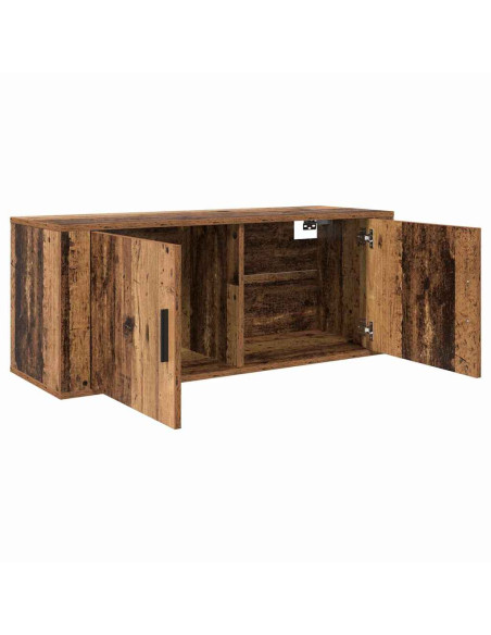 Mobile TV da parete Legno vecchio 100 x 34,5 x 40 cm