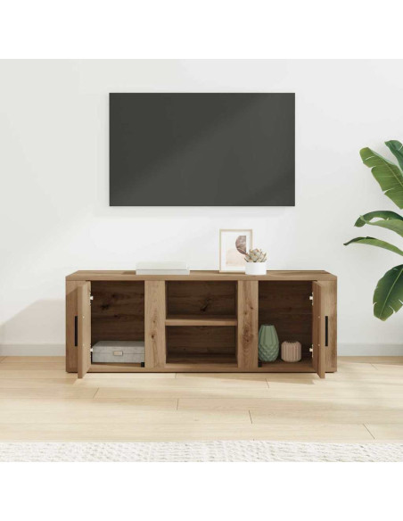 Mobile TV Rovere artigianale 100 x 31,5 x 35 cm