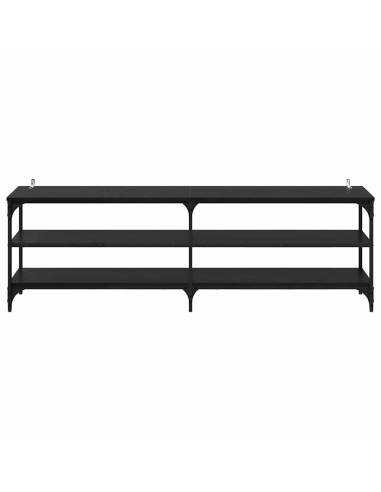 Mobile TV Rovere Nero 160 x 30 x 50 cm