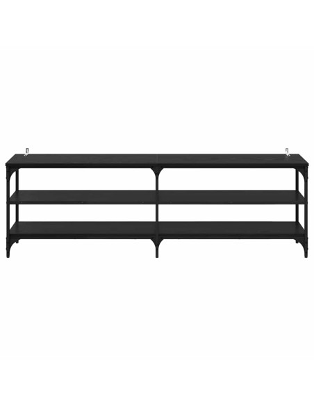 Mobile TV Rovere Nero 160 x 30 x 50 cm