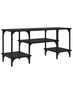 Mobile TV Rovere Nero 102 x 35 x 45,5 cm 2