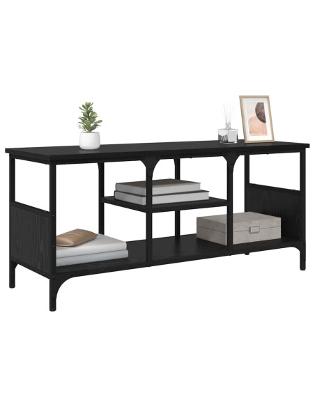 Mobile TV Rovere Nero 100 x 35 x 45 cm