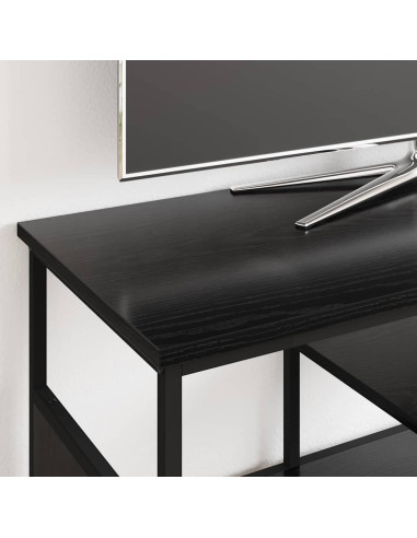 Mobile TV Rovere Nero 100 x 35 x 45 cm