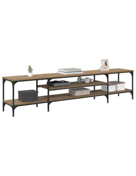 Mobile TV Rovere artigianale 201 x 35 x 45 cm