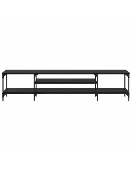 Mobile TV Rovere Nero 201 x 35 x 45 cm