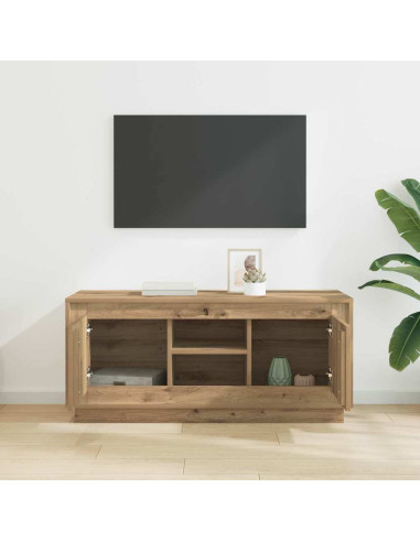 Mobile TV Rovere artigianale 102 x 35 x 45 cm Legno multistrato
