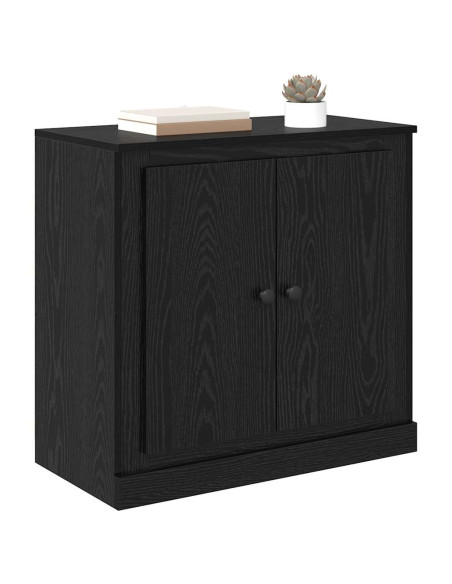 Credenza Rovere Nero 70 x 35,5 x 67,5 cm Legno multistrato