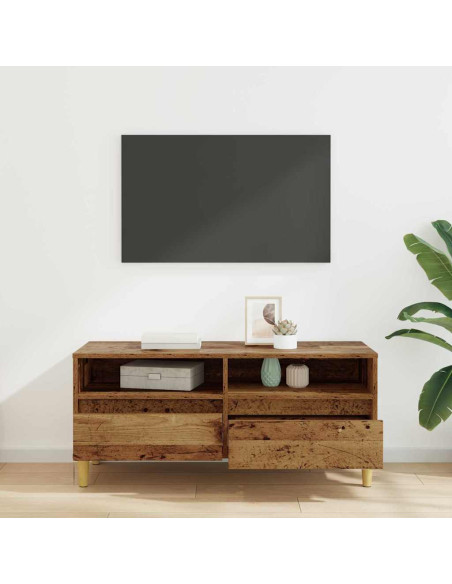 Mobile TV Legno vecchio 100 x 34,5 x 44,5 cm Legno multistrato