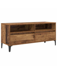 Mobile TV con cassetto Legno vecchio 100 x 34,5 x 44,5 cm 2