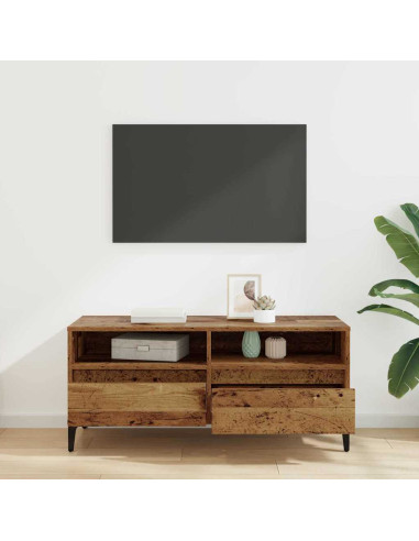 Mobile TV con cassetto Legno vecchio 100 x 34,5 x 44,5 cm