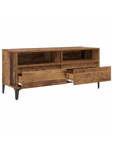 Mobile TV con cassetto Legno vecchio 100 x 34,5 x 44,5 cm