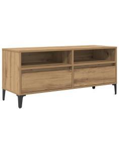 Mobile TV con cassetto Rovere artigianale 100 x 34,5 x 44,5 cm 2