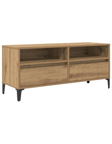 Mobile TV con cassetto Rovere artigianale 100 x 34,5 x 44,5 cm