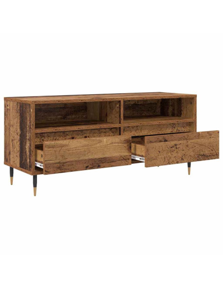 Mobile TV con cassetto Legno vecchio 100 x 34,5 x 44,5 cm