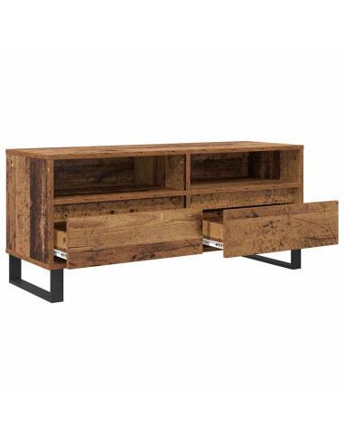 Mobile TV con cassetto Legno vecchio 100 x 34,5 x 44,5 cm