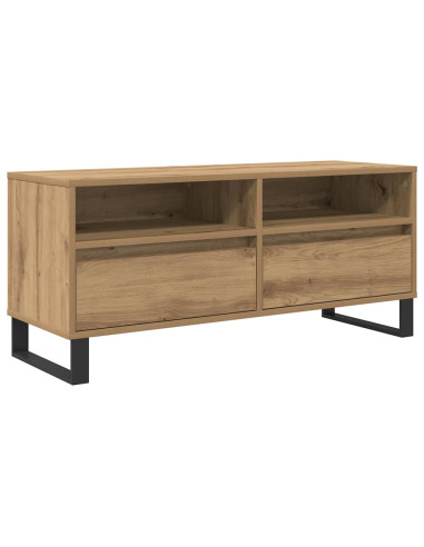 Mobile TV con cassetto Rovere artigianale 100 x 34,5 x 44,5 cm