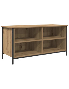 Mobile TV Rovere artigianale 100 x 40 x 50 cm Legno multistrato 2