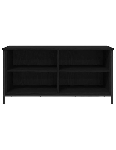 Mobile TV Rovere Nero 100 x 40 x 50 cm Legno multistrato