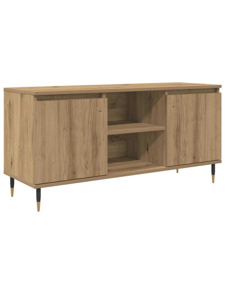 Mobile TV Rovere artigianale 104 x 35 x 50 cm Legno multistrato