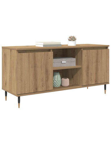 Mobile TV Rovere artigianale 104 x 35 x 50 cm Legno multistrato