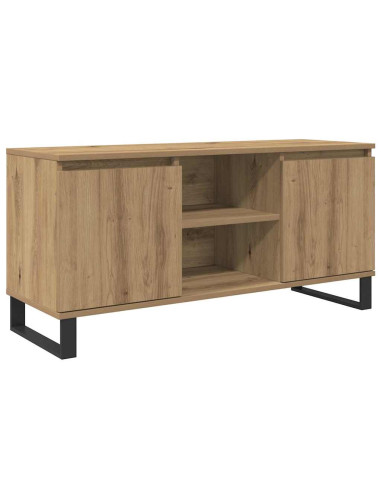 Mobile TV Rovere artigianale 104 x 35 x 50 cm Legno multistrato
