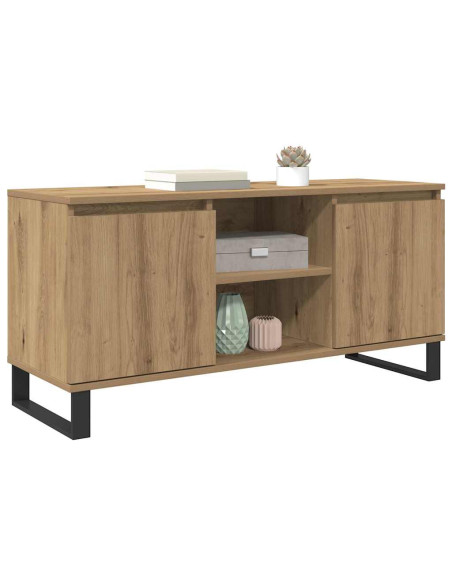Mobile TV Rovere artigianale 104 x 35 x 50 cm Legno multistrato