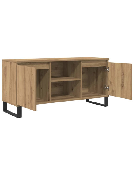 Mobile TV Rovere artigianale 104 x 35 x 50 cm Legno multistrato