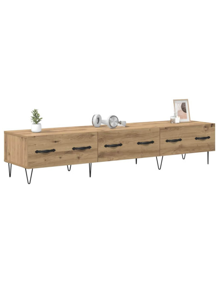 Mobile TV rovere artigianale 150 x 36 x 30 cm Legno multistrato