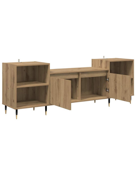 Mobile TV Rovere artigianale 160 x 35 x 55 cm Legno multistrato