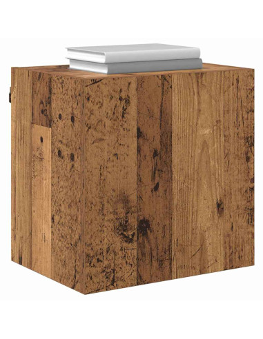 Mobile TV da parete Legno vecchio 40,5x30x40cm