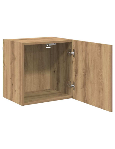 Mobile TV da parete Rovere artigianale 40,5x30x40cm
