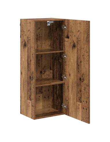 Mobile TV da parete Legno vecchio 40,5 x 30 x 102 cm