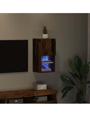 Mobile TV da Parete Legno vecchio 30,5 x 30 x 60 cm